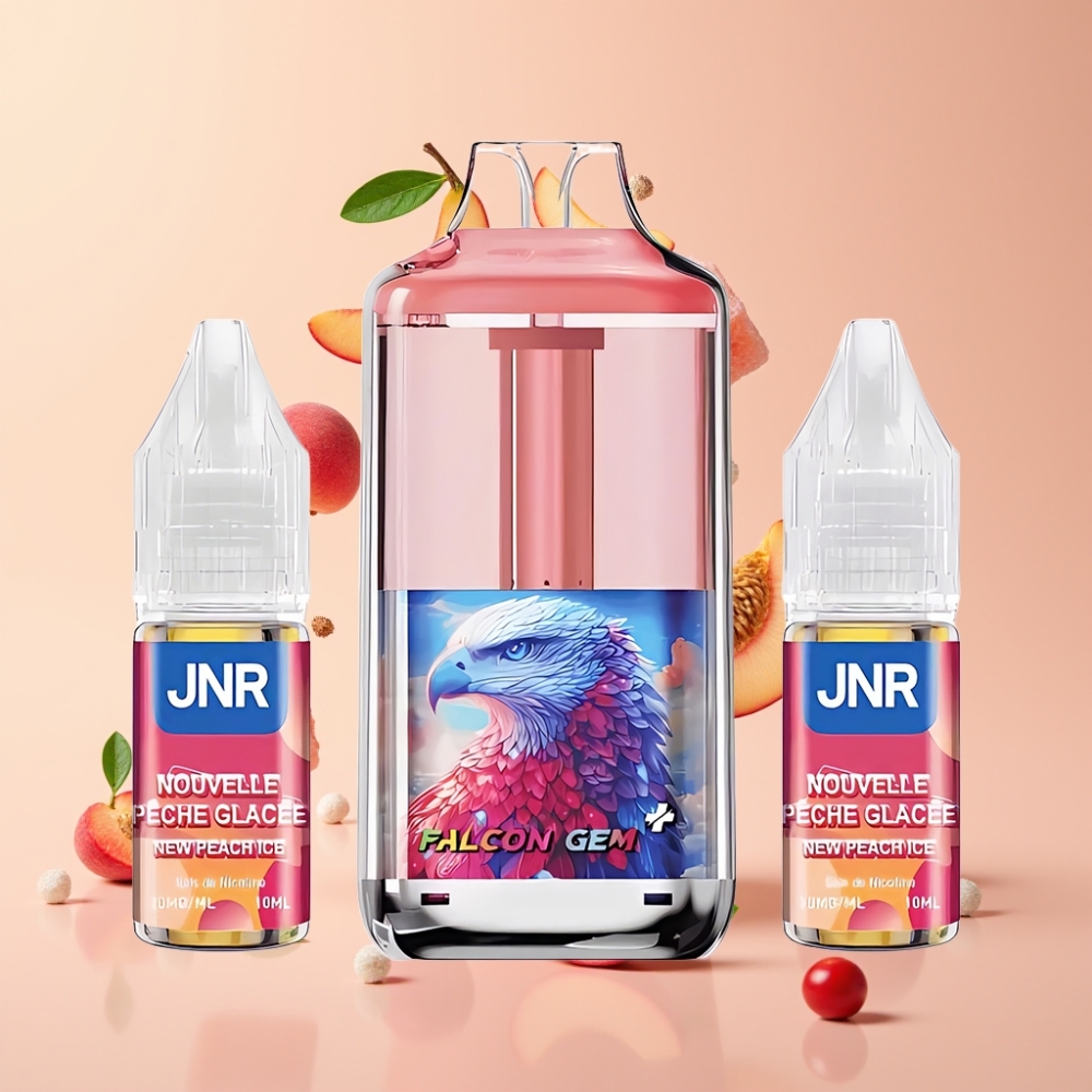 Finland tukku JNR Falcon GEM⁺ 30000 Puhallusta Uudelleentäytettävä Pod Vape - Näkyvä Nestesäiliö, 950mAh Akku