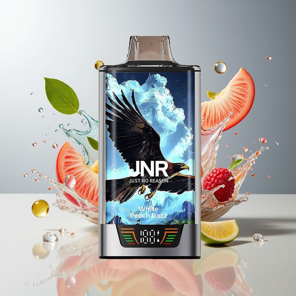 Finland tukku JNR Falcon Pro 28000 Kertakäyttöinen Vape - 30ml Esitäytetty Kapasiteetti, 28000 Tupahdusta, Dual Mesh Spiraali