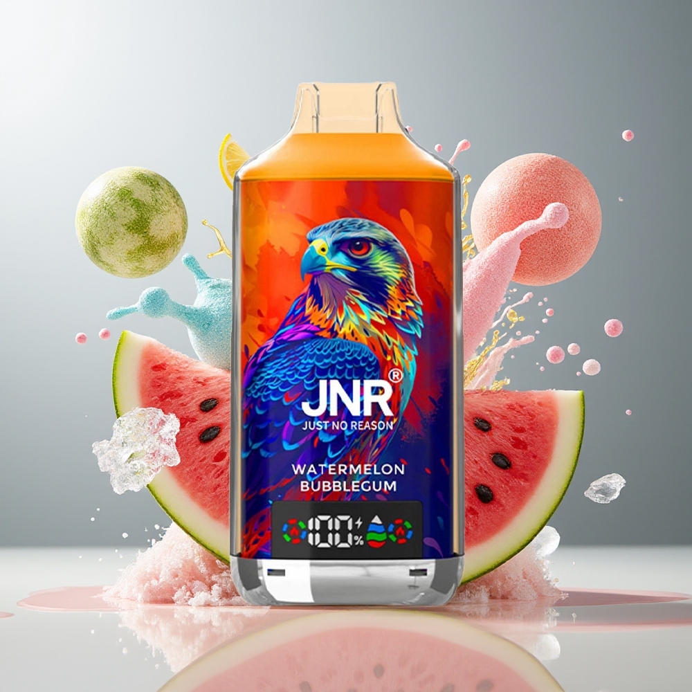 Finland tukku JNR Falcon X 18000 Puffs, 750mAh akku, 24ml nestemäärä