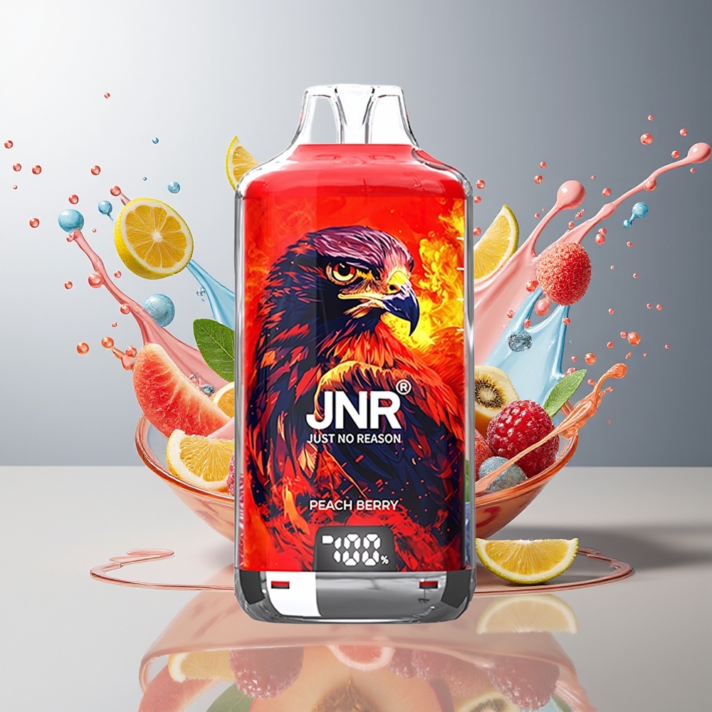 Finland tukku JNR Falcon X⁺ 28000 (28000 tupakkaa, 950mAh akku, Säädettävä ilmanvirtaus)