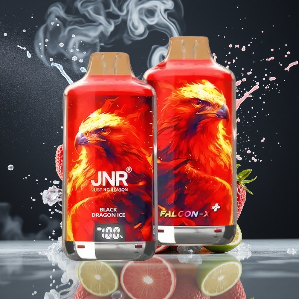 Finland tukku JNR Falcon X⁺ 28000 Kertakäyttöinen Vape 28000 Tupakkaa & 950mAh Akku