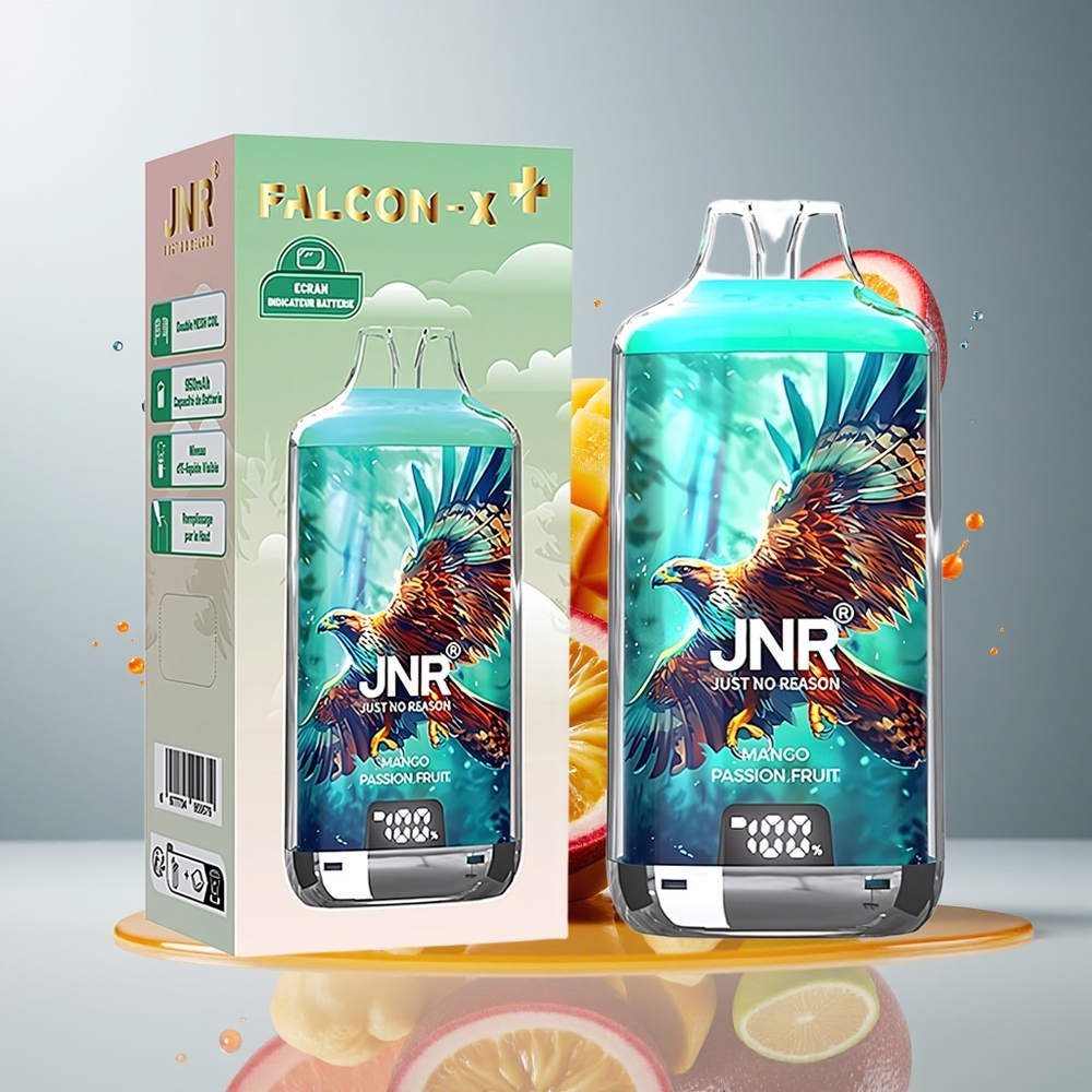 Finland tukku JNR Falcon X⁺ 28000 Kertakäyttöinen Vape 28000 puhallusta 950mAh akku
