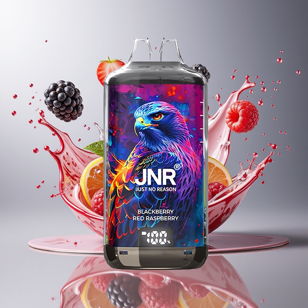Finland tukku JNR Falcon X⁺ 28000 Kertakäyttöinen Vape 950mAh Akku & 2 % Nikotiinia
