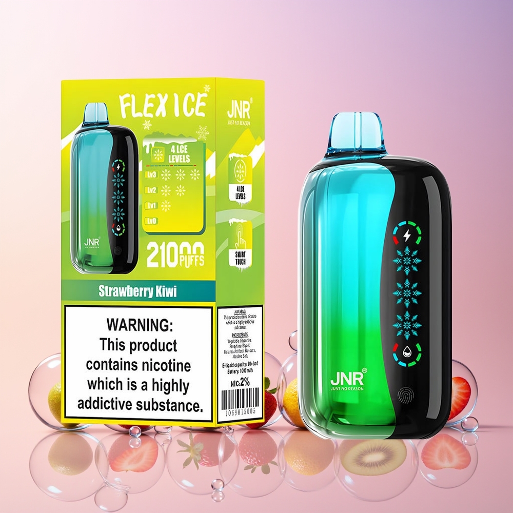Finland tukku JNR Flex Ice 21000 Puffs (noin 21000 savut, 26ml nestemäistä)