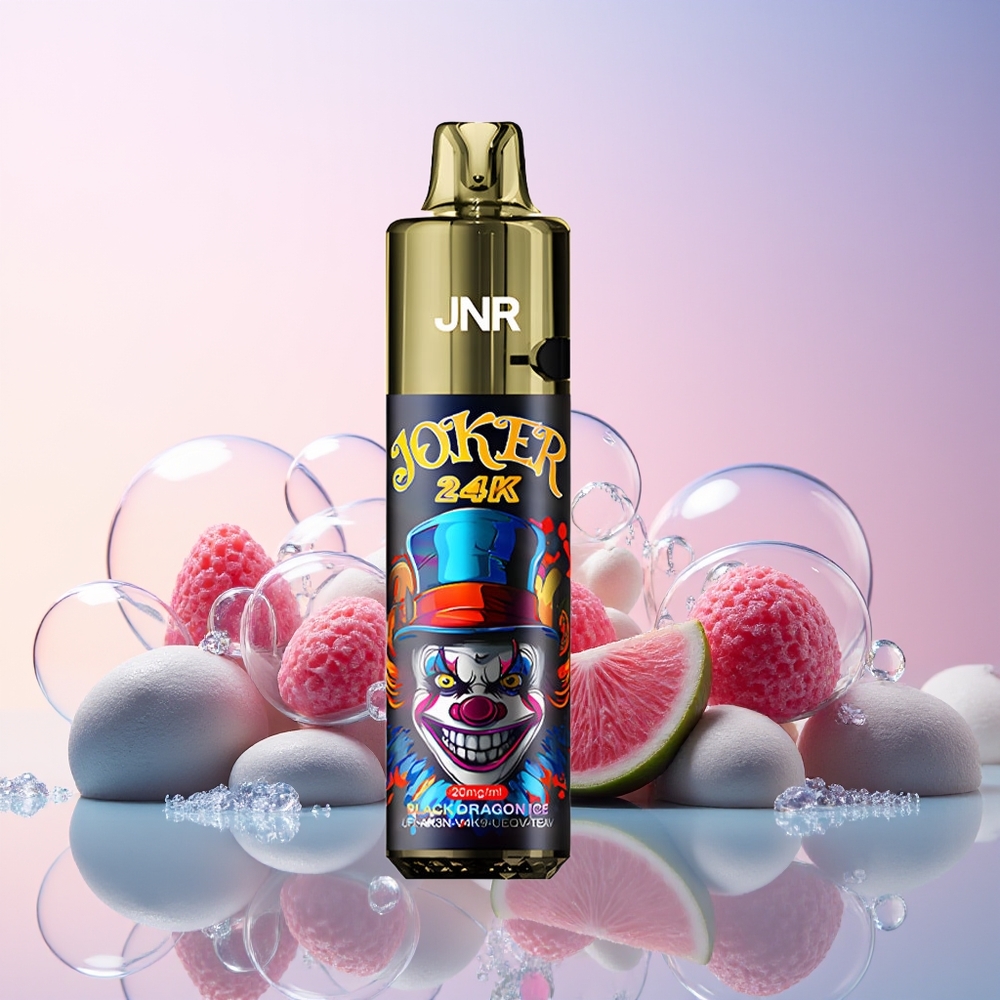 Finland tukku JNR Joker 24K Puffs 24000 savuketta 2% nikotiinia 800mAh Akku