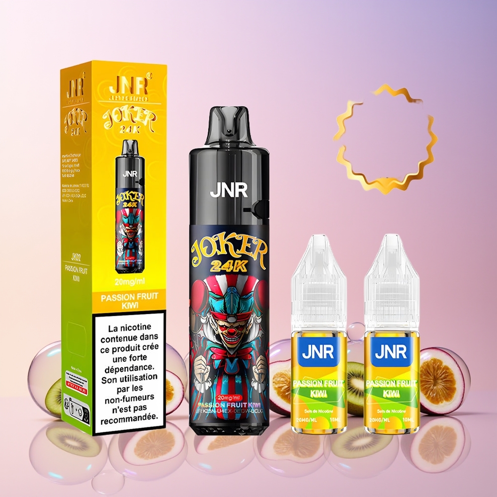 Finland tukku JNR Joker 24K Puffs 2+10ml Täyttömahdollisuus 24000 Puffia 2% Nikotiinia