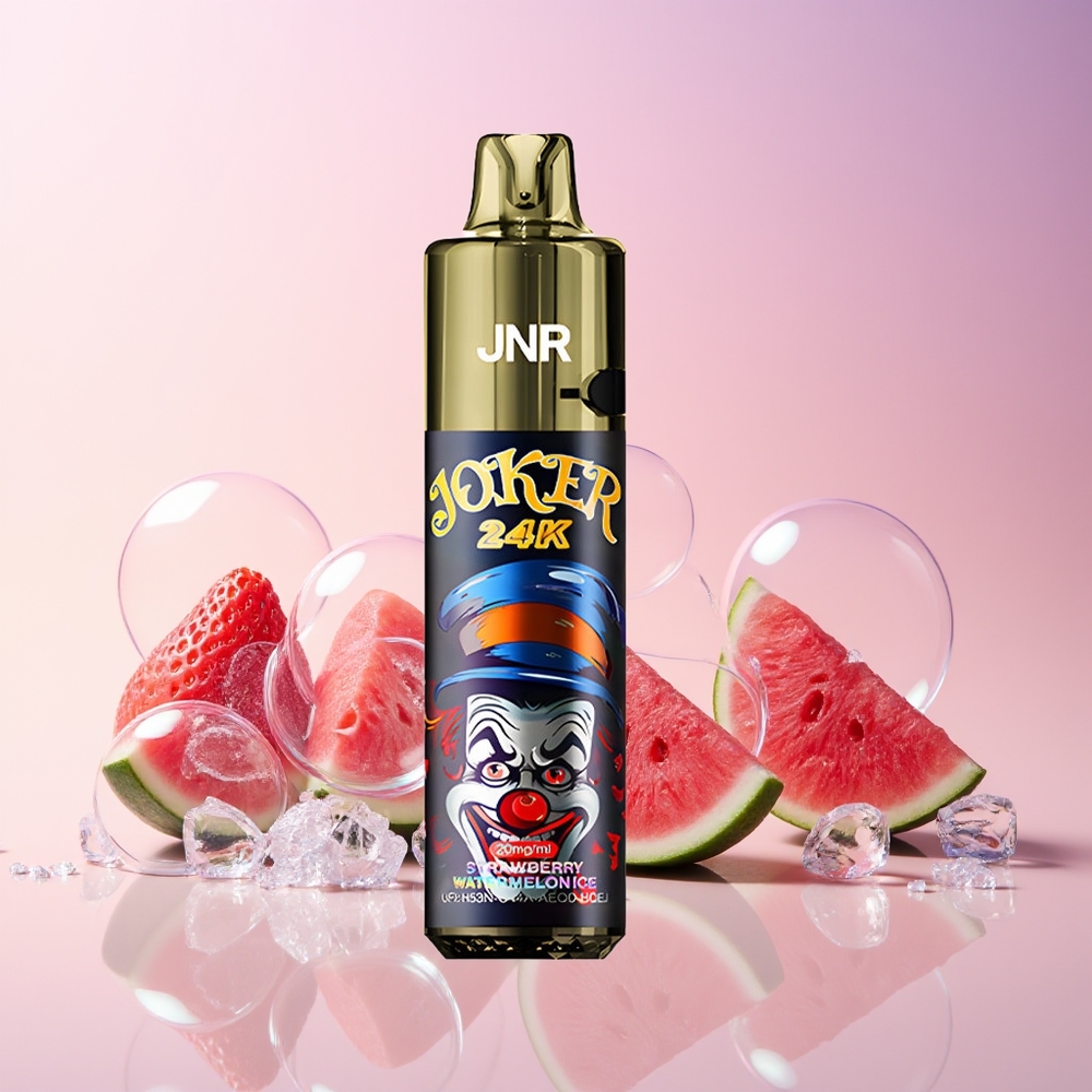 Finland tukku JNR Joker 24K Puffs 800mAh Akku 2% Nikotiinia Näkyvä Nestetasot