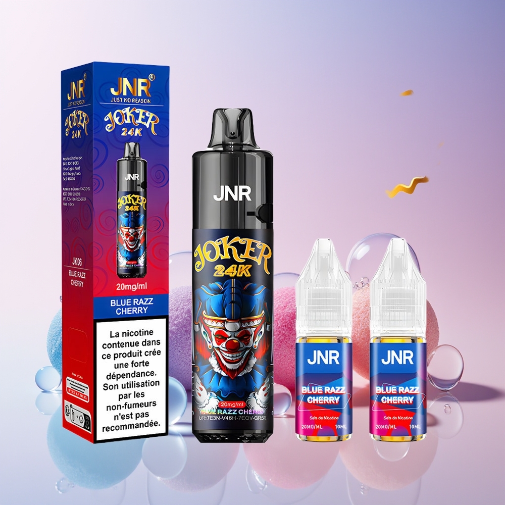 Finland tukku JNR Joker 24K Puffs 800mAh Akku 2% Nikotiinia