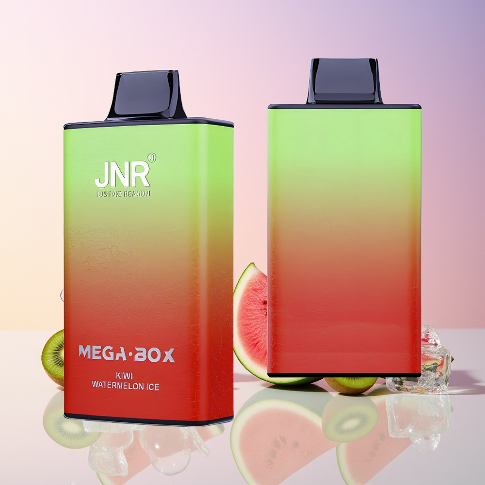 Finland tukku JNR Mega Box 25000 savutusta 30ml nestemäärä Disposable Vape Kiivi-vesimelonijäätelö