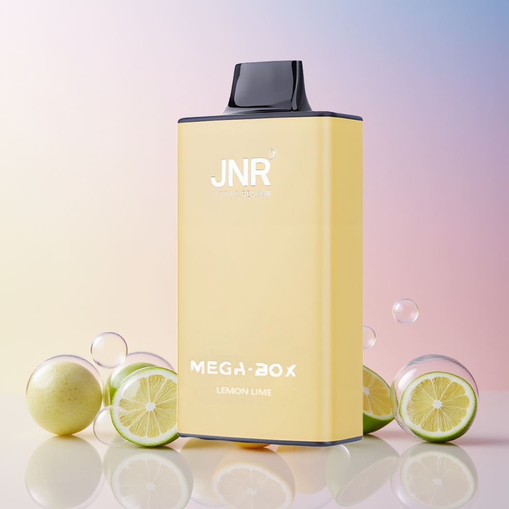 Finland tukku JNR Mega Box 25000 savutusta 30ml nestemäärä Disposable Vape Sitruuna ja lime