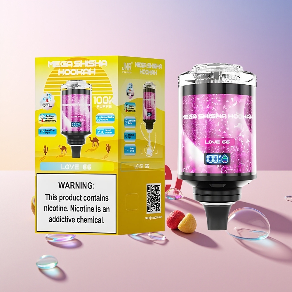 Finland tukku JNR Mega Shisha 100000 savuke 60ml nestetankki
