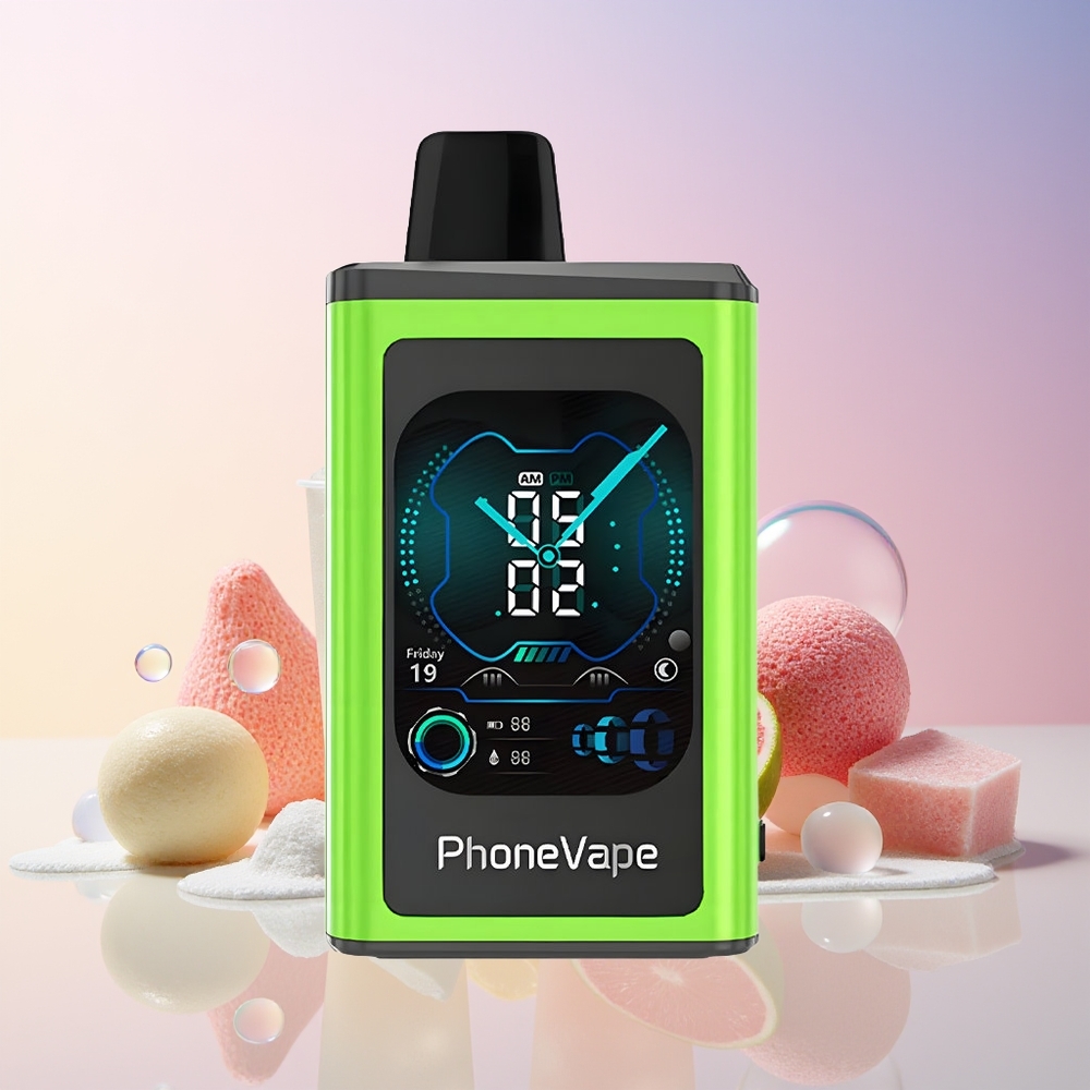 Finland tukku JNR PhoneVape 30000 puffs Disposable Vape – 850mAh Type-C Ladattava Akku, Sovelluksella Ohjattava