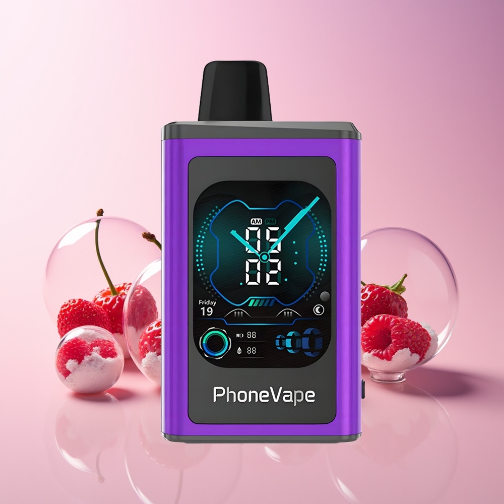 Finland tukku JNR PhoneVape 30000 puffs Disposable Vape 850mAh Type-C Ladattava Akku, Sovellusohjattu