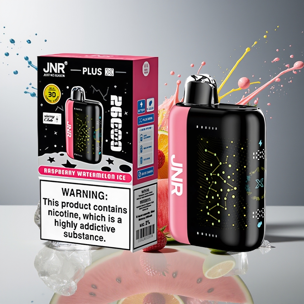 Finland tukku JNR Plus-X 26000 Puffia 850 mAh Akku 28ml Nestemäärä