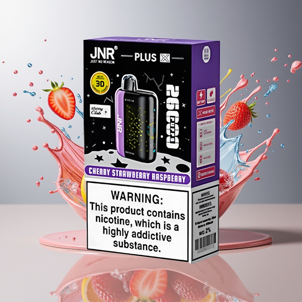 Finland tukku JNR Plus-X 26000 Puhallusta, 28ml nestemäistä, Type-C Pikalataus