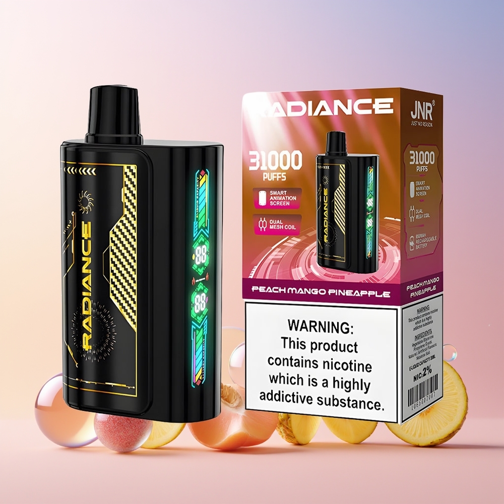 Finland tukku JNR Radiance 31000 Puffia 28ml E-nestettä