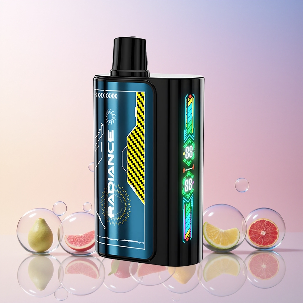 Finland tukku JNR Radiance 31000 Puffs 28ml E-neste 950 mAh Ladattava Akku Havaiji