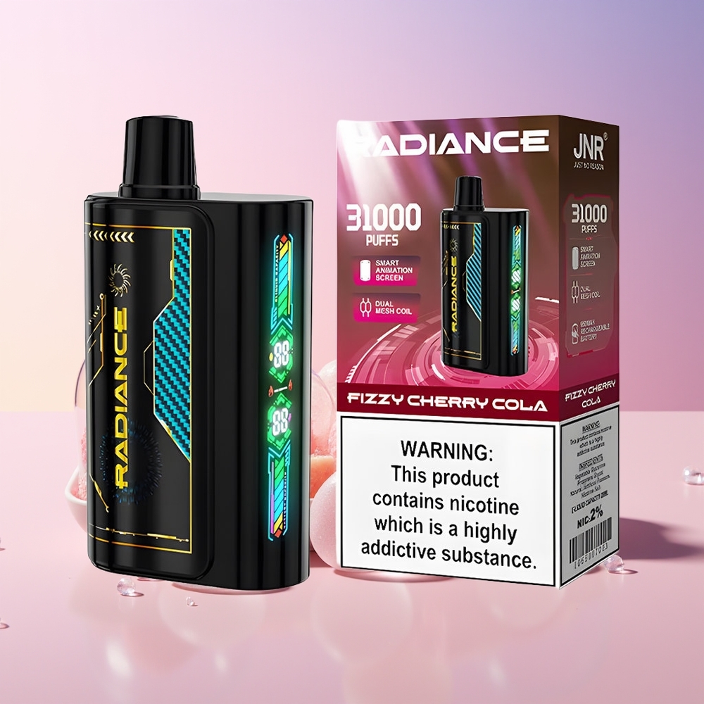 Finland tukku JNR Radiance 31000 Puhallus 28ml Nestemäistä Type-C Lataus
