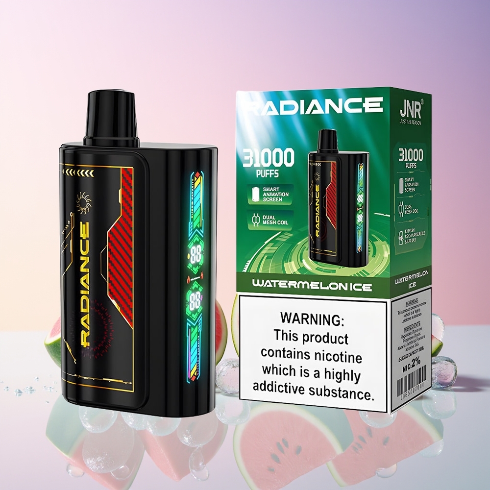 Finland tukku JNR Radiance 31000 Tupakkaa 28ml E-nestettä 950 mAh Akku