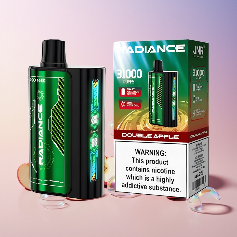 Finland tukku JNR Radiance 31000 Tupakkaa 28ml Nestemäistä 950 mAh Ladattava Akku