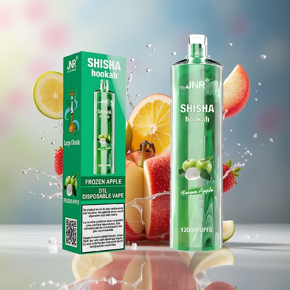 Finland tukku JNR Shisha Hookah 12000 Puffia 24ml nestemäärä Type-C pikalataus