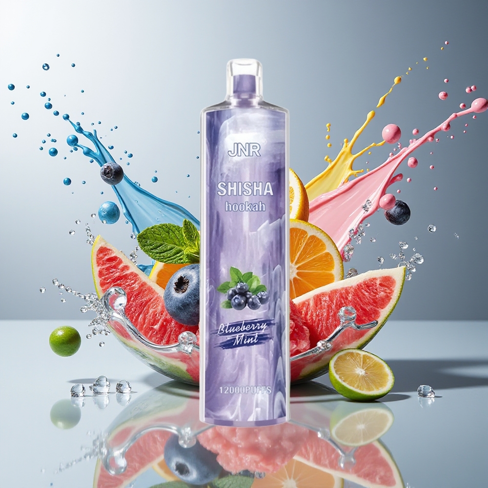 Finland tukku JNR Shisha Hookah 12000 Puffs - 750mAh akku, 24ml nestemäärä