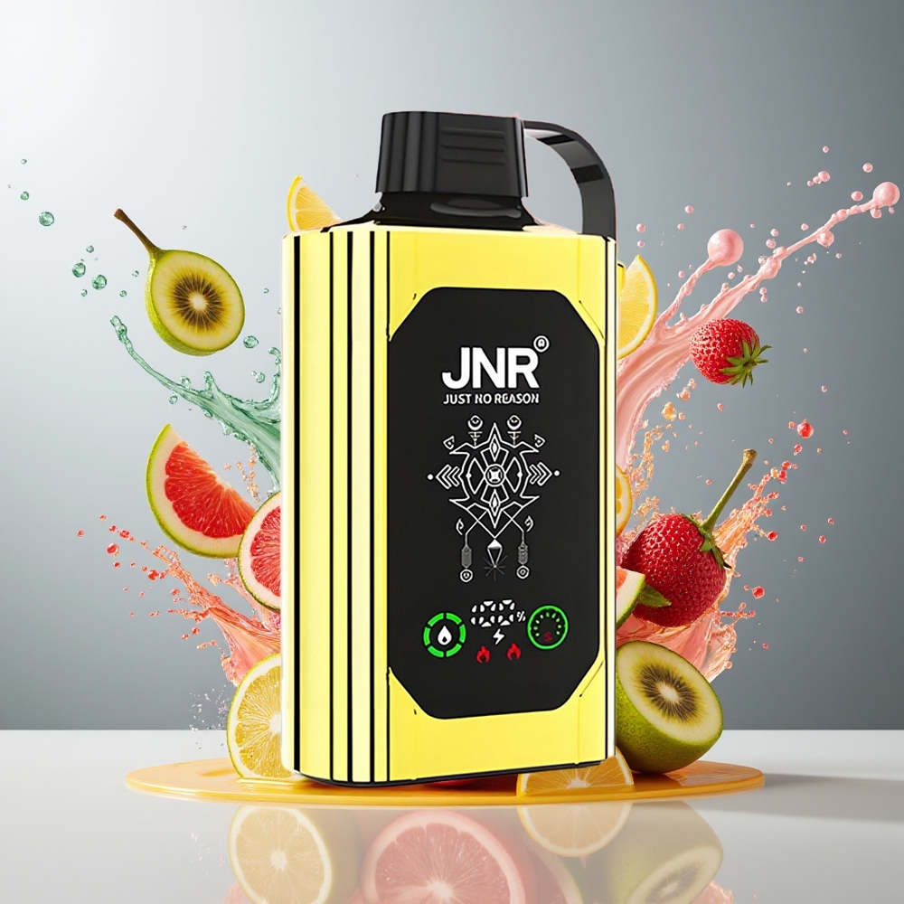 Finland tukku JNR Shisha Hookah Box 20500 Puffia, HD Näyttö, 25ml Nestemäistä, Type-C Pikalataus