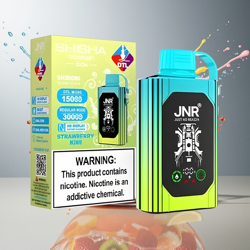JNR Shisha Hookah Box Finland tukku 20500 Puhallusta 25ml Nestemäistä HD Näyttö