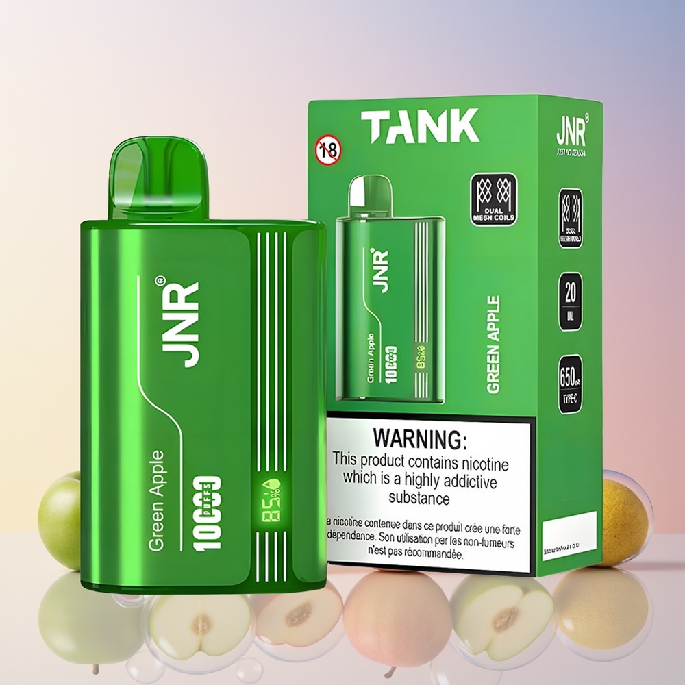 Finland tukku JNR Tank 10000 Puffs Säädettävä ilmanvirtaus Nopea Type-C lataus