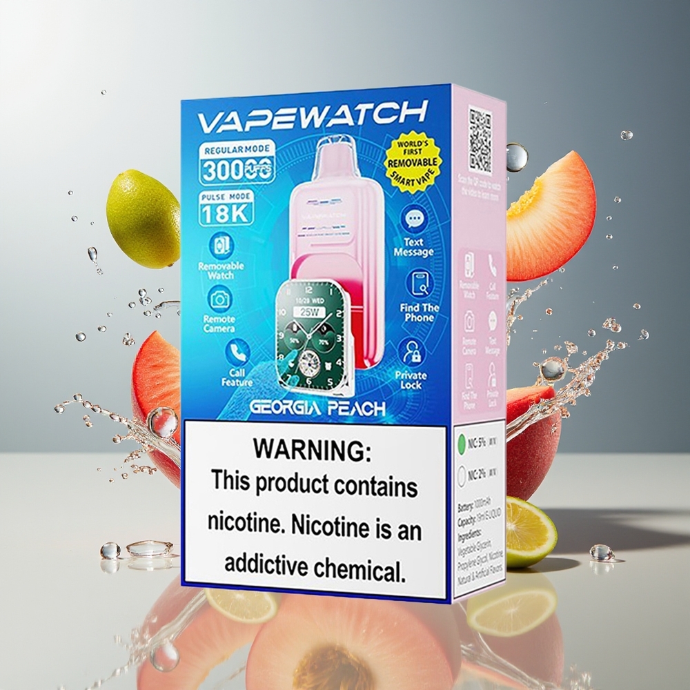 Finland tukku JNR VapeWatch 30000 Puffs 1000mAh Akku 19mL Nestemäki