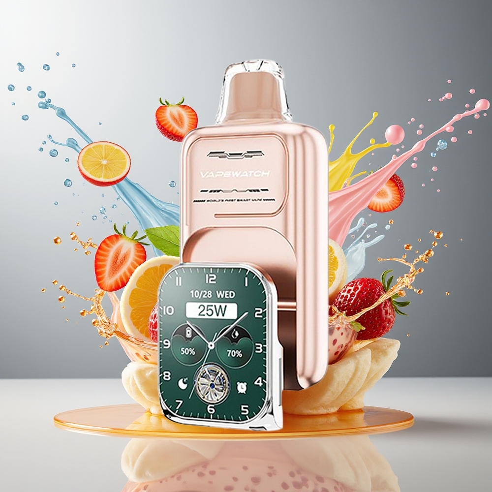 Finland tukku JNR VapeWatch 30000 Puffs 19ml Nestemäinen Kapasiteetti 1000mAh Akku