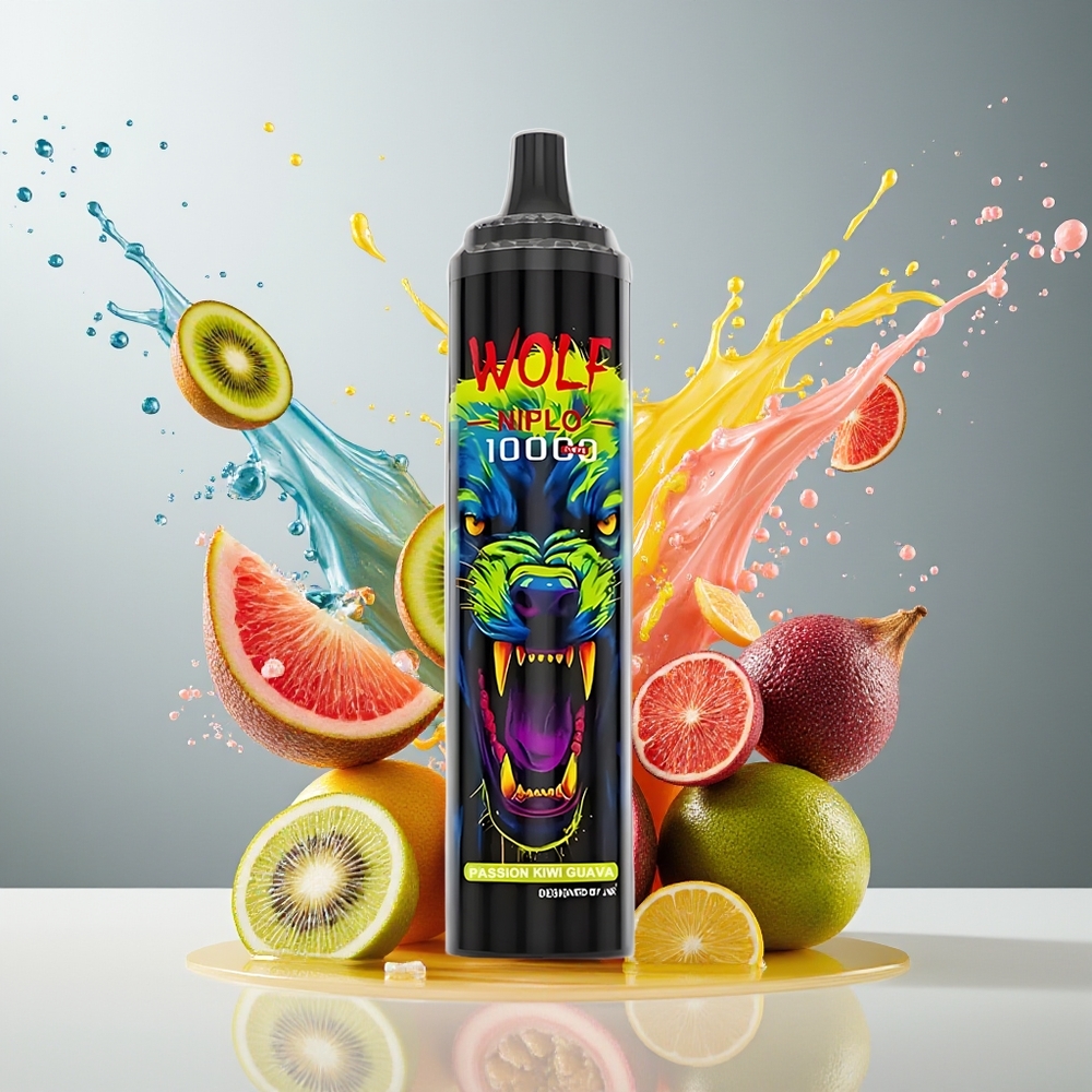 JNR Wolf Niplo Finland tukku 10000 Puffia 20ml Nestettä