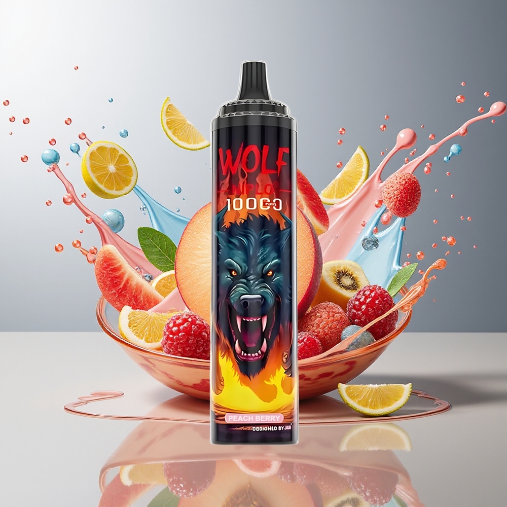 JNR Wolf Niplo Finland tukku 10000 Puffia 20ml nestemäärä