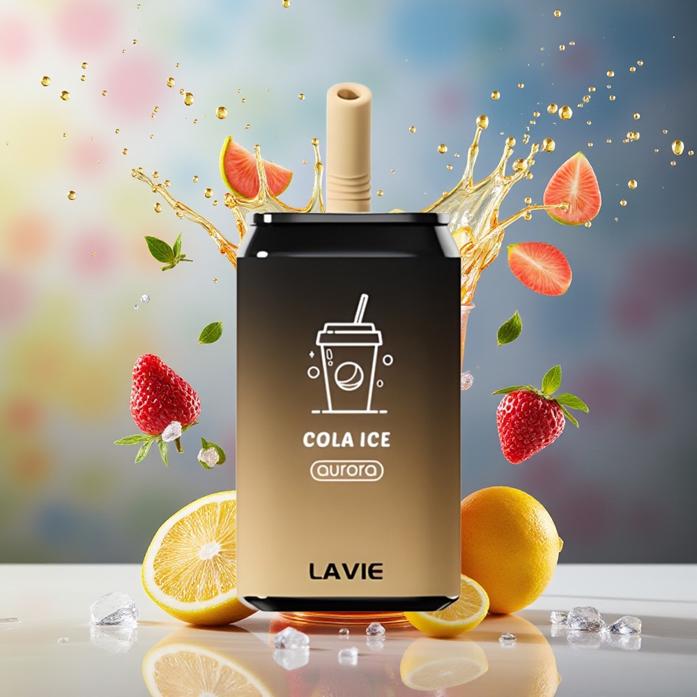 Finland tukku LAVIE Aurora 11000 Puffs, 22ML nestemäärä, 650mAh akun kapasiteetti