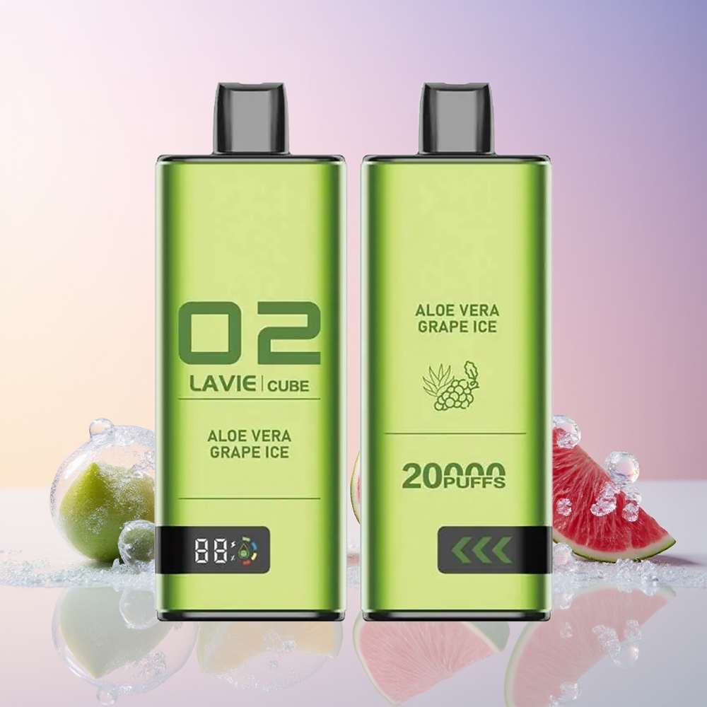 Finland tukku Lavie Cube 20000 Puffs Disposable Vape 28ML Nestemäistä 5% Suolaa Nikotiinia