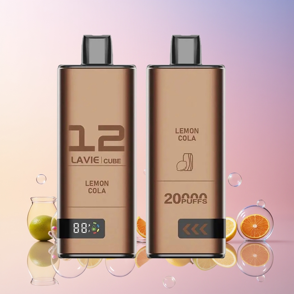 Finland tukku Lavie Cube 20000 Tupakkaa 2%, 5% suolakolibatteria 600mAh