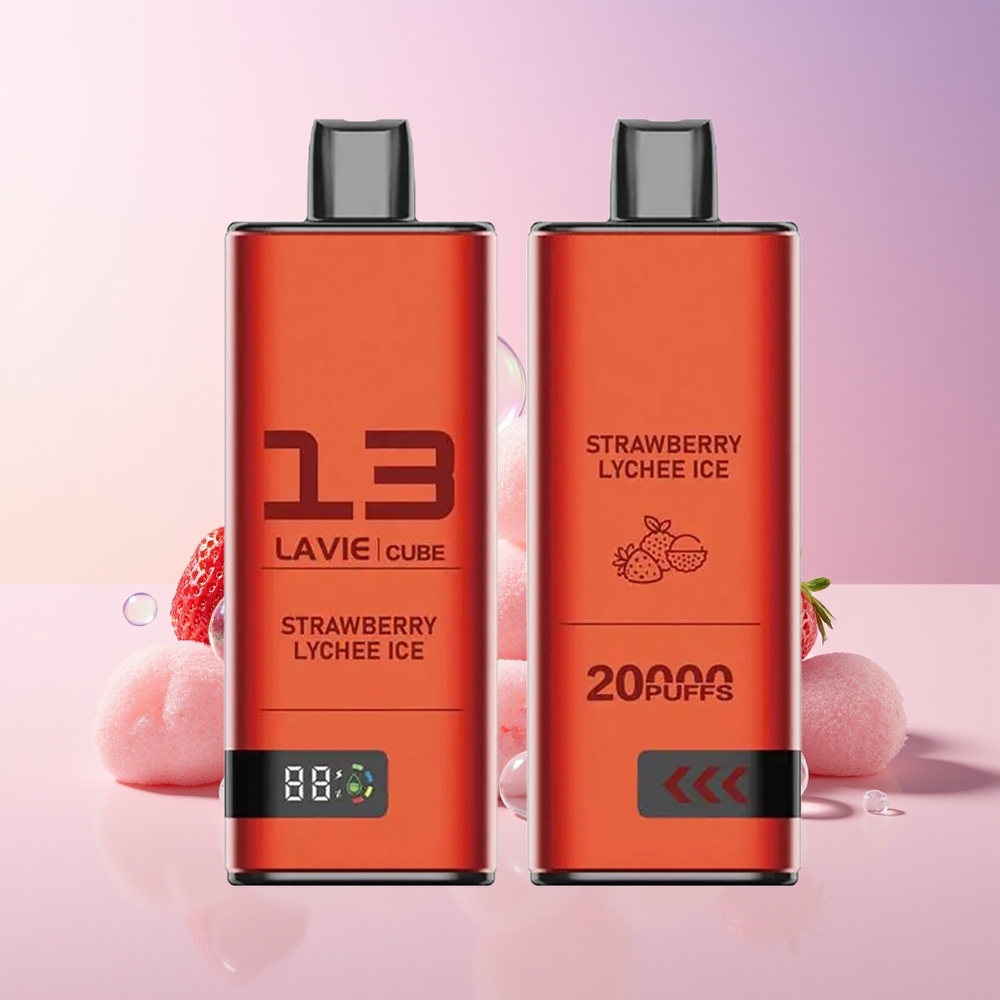 Finland tukku Lavie Cube 20000 Tupakkaa Suolakide Nikotiini 2%, 5% Nestemäärä 28ML