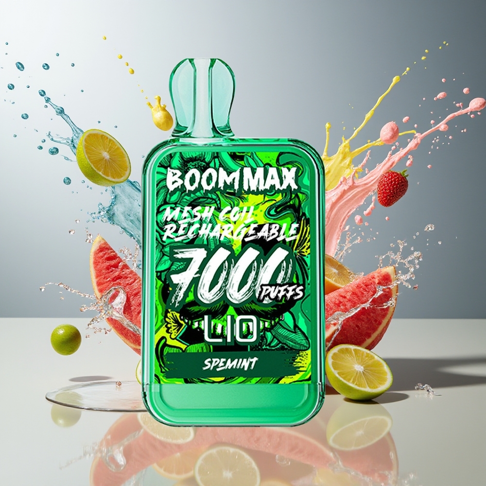 Finland tukku LIO BOOM MAX 7000 Tupahdus 15ml täytetyyppinen höyrystin 650mAh akku