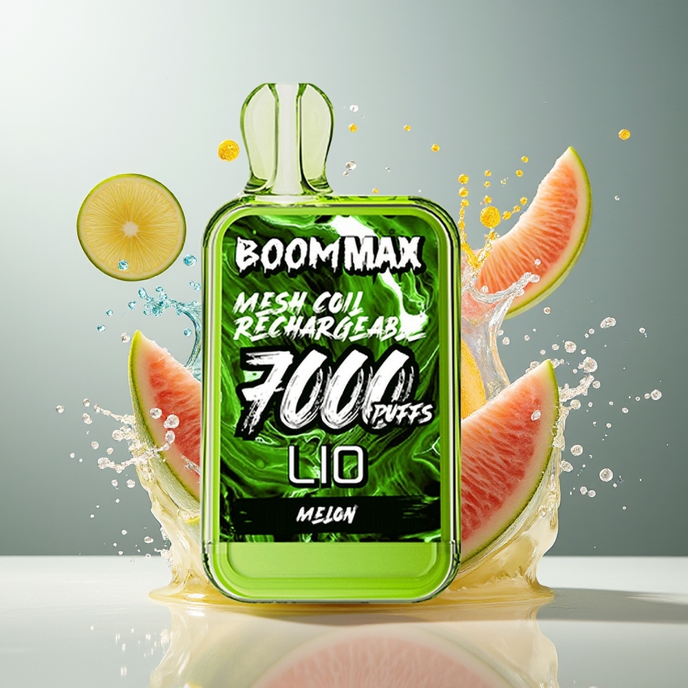 LIO BOOM MAX Finland tukku 7000 Puffs 15ml täytetty nesteelektroniikkamäärä Type-C -lataus