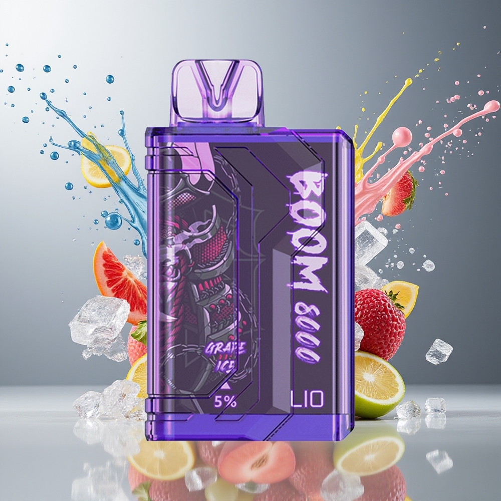 LIO BOOM PRO Finland tukku 8000 Puffs 15ml täytetty nestekide Mesh Coil