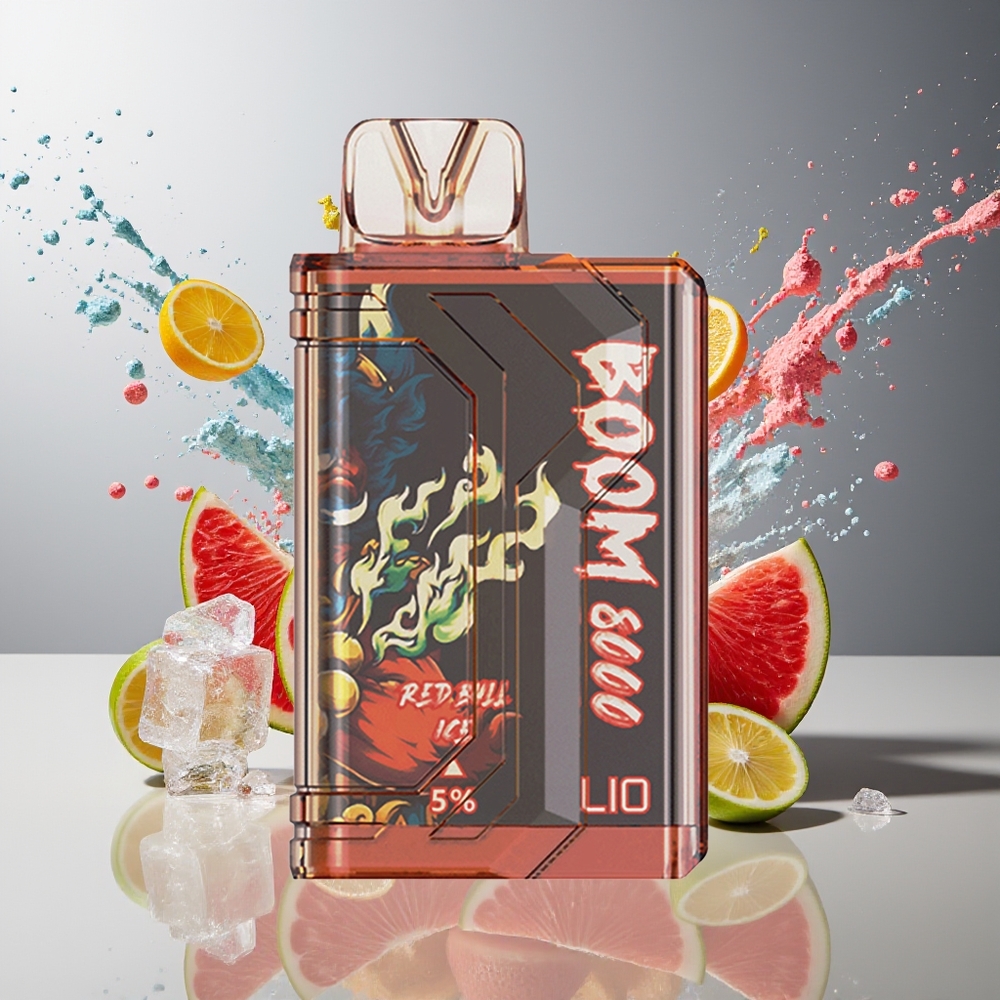 LIO BOOM PRO Finland tukku 8000 Puffs 15ml täytetty nestekide Mesh Coil