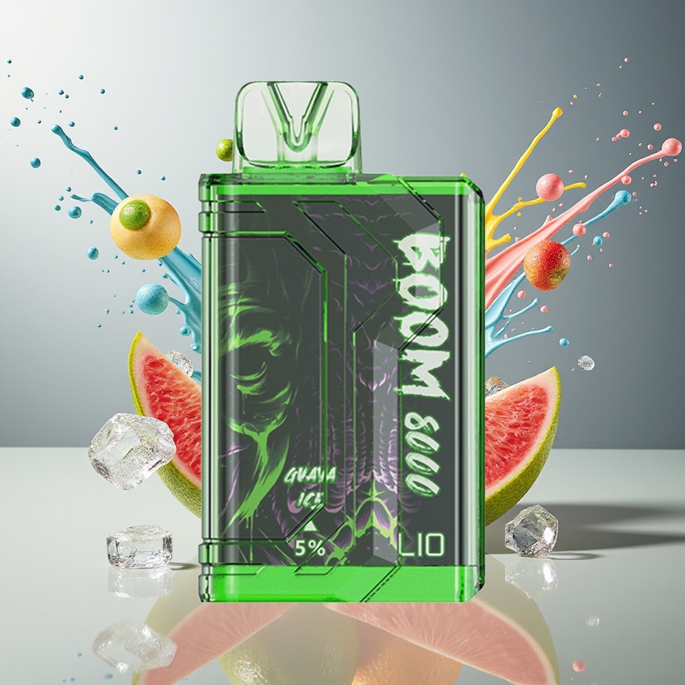 LIO BOOM PRO Finland tukku 8000 Puffs - 15ml täytetty nestemäärä - 5% nikotiinia
