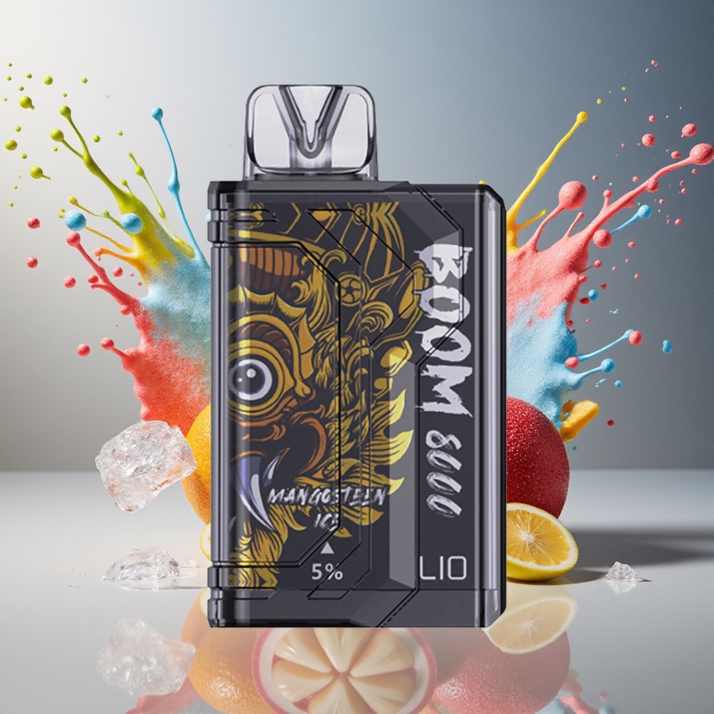 LIO BOOM PRO Finland tukku 8000 Puffs - 15ml täyttöneste - 5% nikotiinia