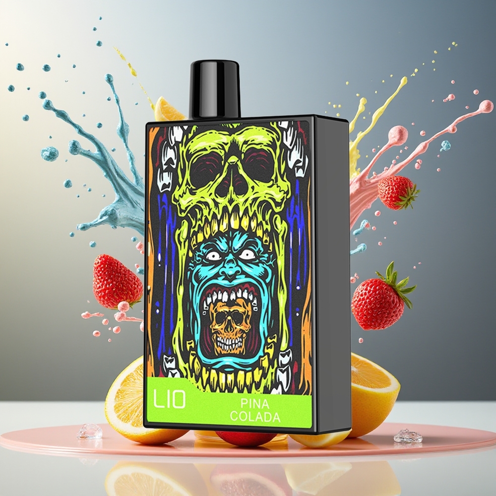 Finland tukku LIO CAPO 4500 Puffs Kertakäyttöinen Vape 12ml esitäytetty nestemäiskapasiteetti & 600mAh akku