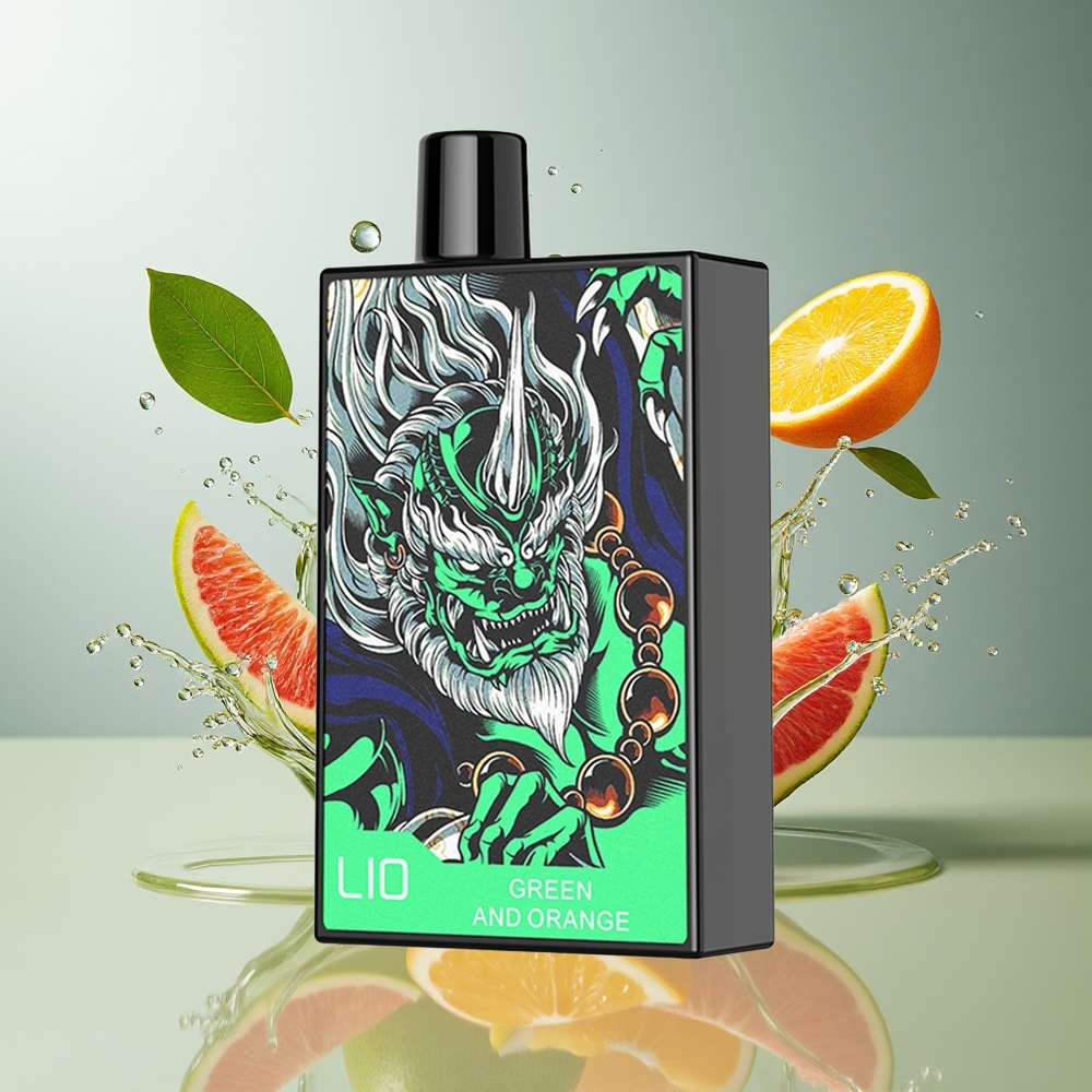 Finland tukku LIO CAPO 4500 Puffs Kertakäyttöinen Vape 12ml täytetty nestemäärä ja 600mAh akku