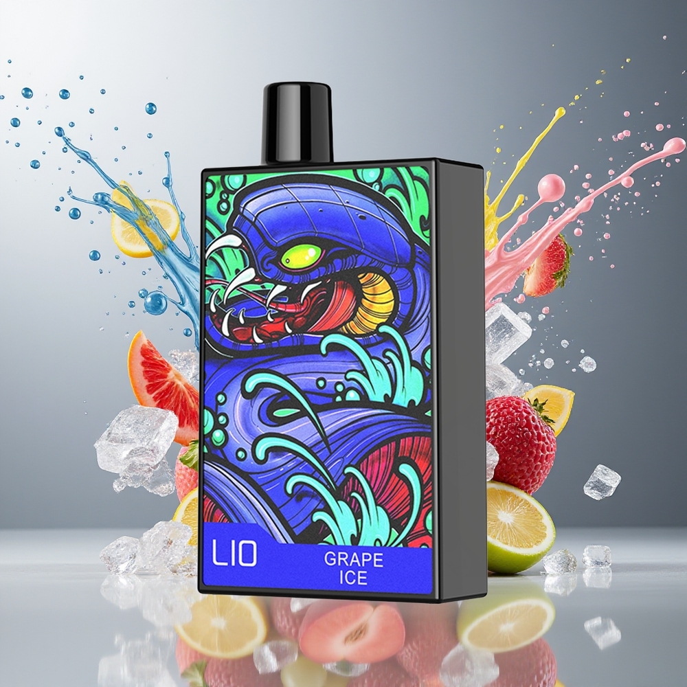 LIO CAPO Finland tukku 4500 Puffs Kertakäyttöinen Vape - 12ml täytetty nestemäärä ja 600mAh akku