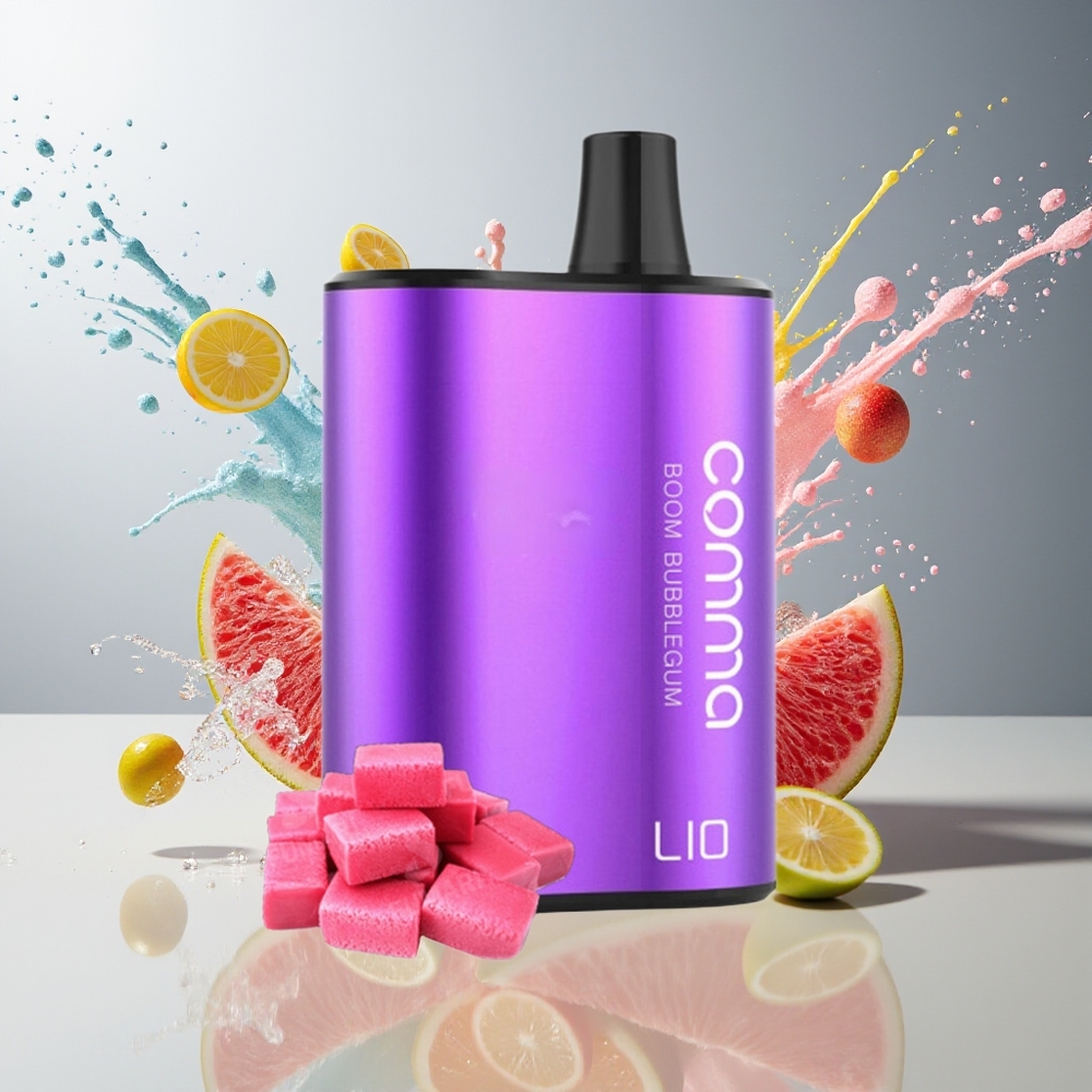 Finland tukku LIO COMMA 5000 Puffs Kertakäyttöinen Vape - 900mAh akku, 15 ml tilavuus