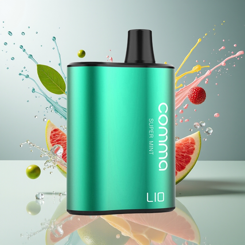Finland tukku LIO COMMA 5000 Puffs Kertakäyttöinen Vape 900mAh akku & 15 ml tilavuus