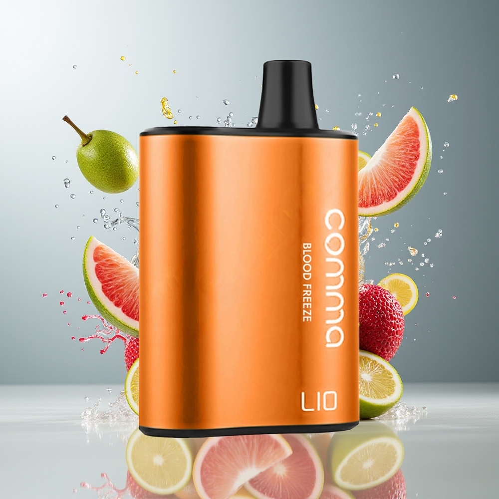 Finland tukku LIO COMMA 5000 Tupahdusta Kertakäyttöinen Vape (15 ml, 900mAh)