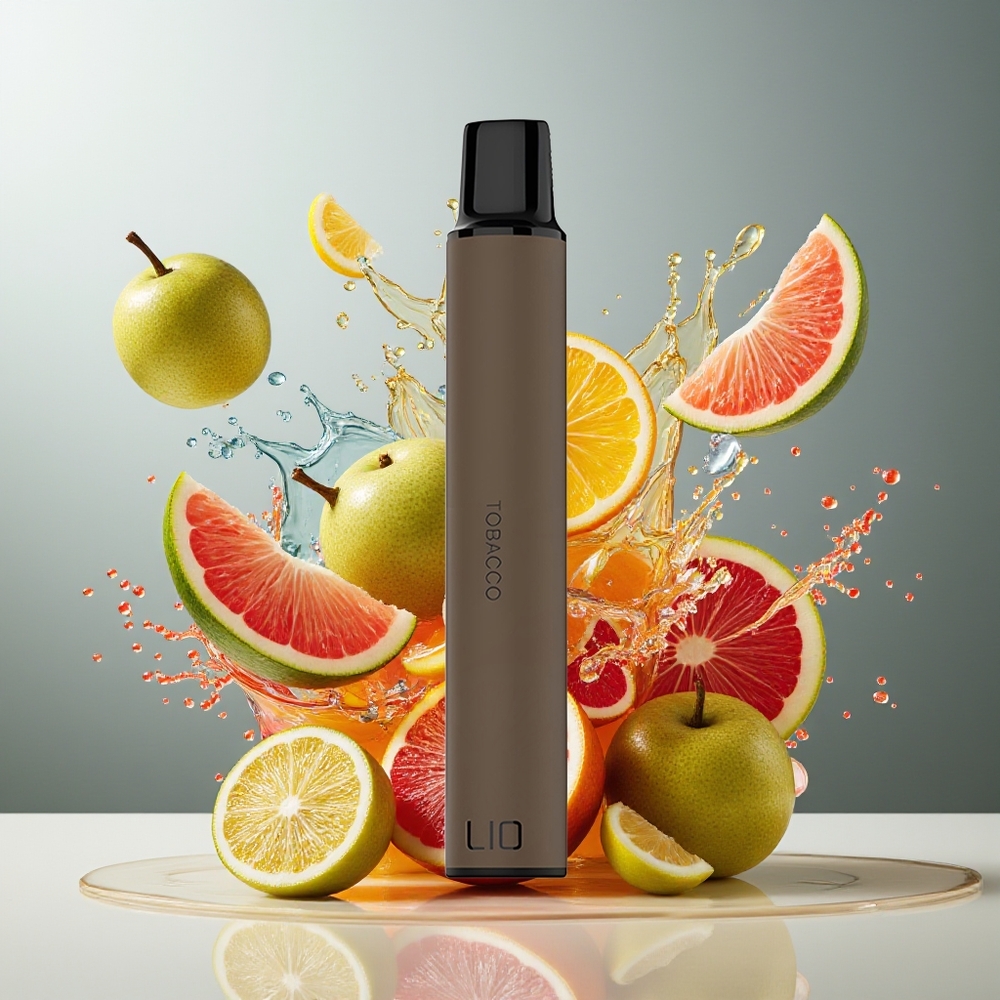 Finland tukku LIO Mini 600 Puffs Kertakäyttöinen Vape 400mAh Akku 2ml Kapasiteetti